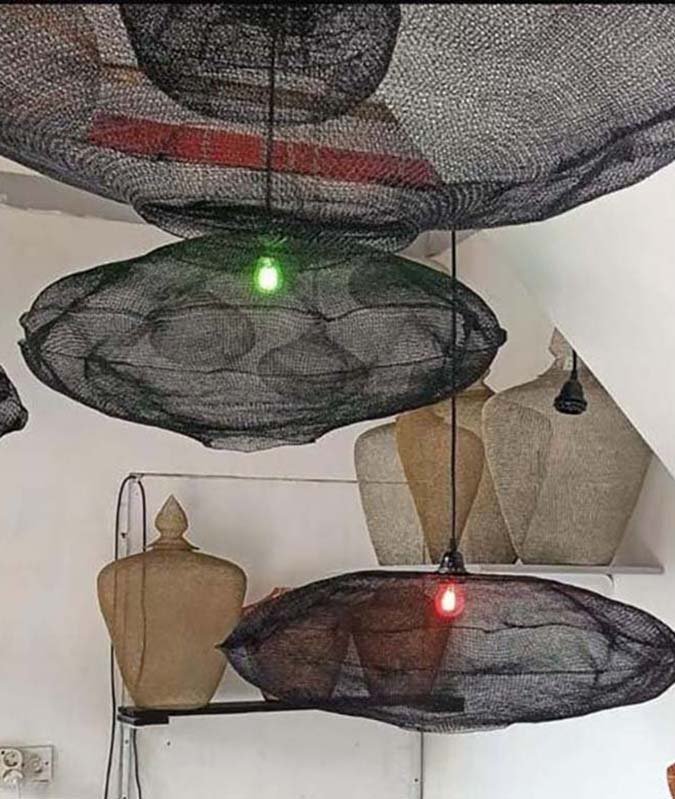 wire mesh lamp